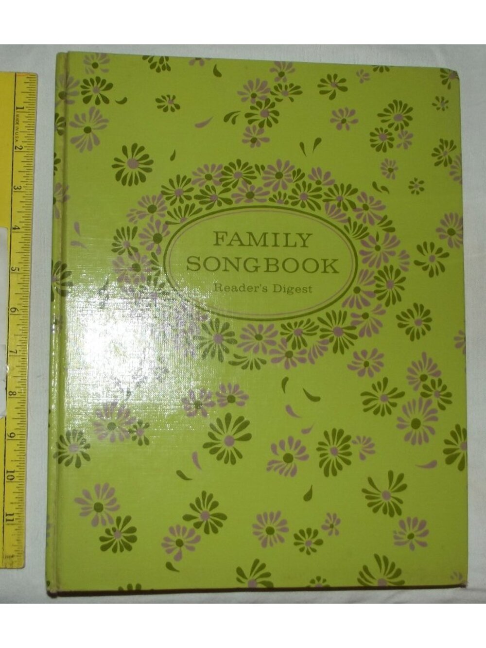 Piano Sheet Music Reader's Digest Family Song Book 1969 vintage